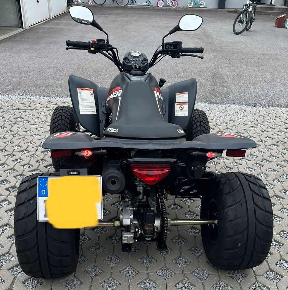 Quad Kymco Maxxer 300 Supermotor LOF in Geiersthal