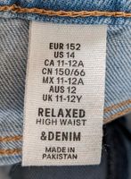 Jeans H&M 152 Mädchen relaxed high waist TOP zweifarbig Nordrhein-Westfalen - Mönchengladbach Vorschau