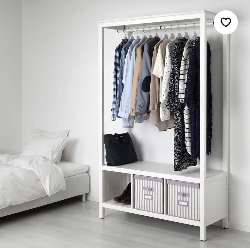 IKEA Hemnes Offener Kleiderschrank / Garderobe in Stuttgart