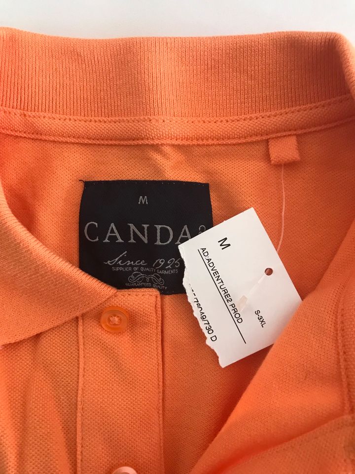 Polo-Shirt, Größe M, orange, neu in Hamburg