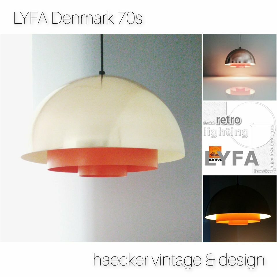 danish design Lampe zu 60er 70er poulsen retro teak mid century in Berlin