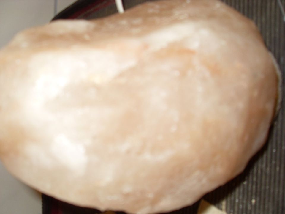 Salzkristallampe in Battenberg
