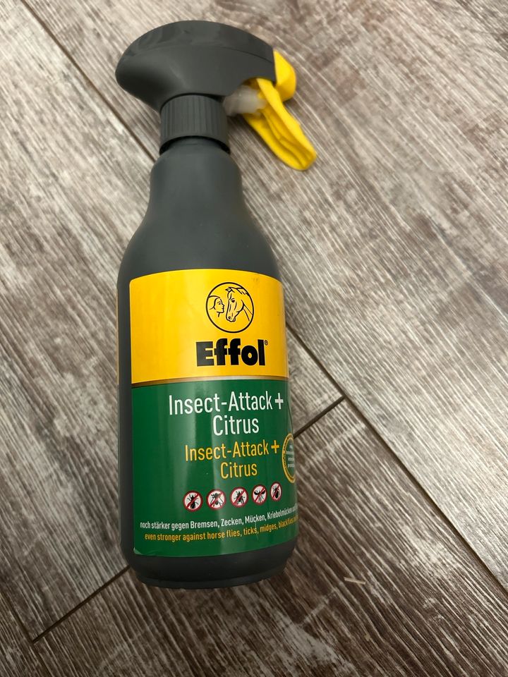 Effol Fliegenspray Insect-Attack + Citrus 500ml für Pferde NEU in Böhlen