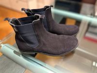 Clic Chelsea Boots aus Wildleder, dunkelblau - Gr. 38 Frankfurt am Main - Bahnhofsviertel Vorschau