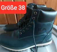 Fast neue dunkel blaue Fila Boots gr.38 Aachen - Kornelimünster/Walheim Vorschau