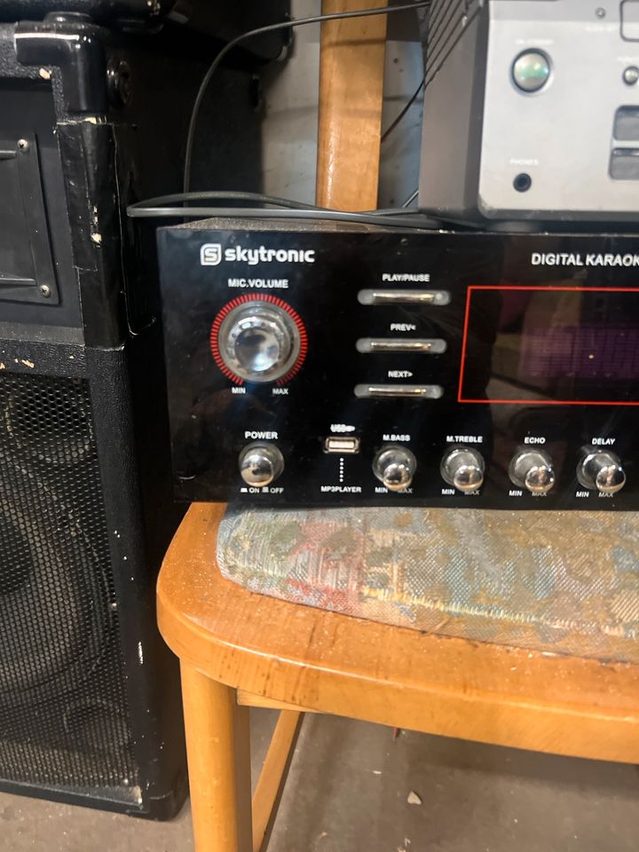 Skytronic digital Karaoke, Audio Verstärker amplifier av 340 in Paderborn