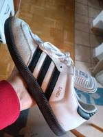 Sneaker Adidas Samba, Gr 44, weiß, Hallenschuh Baden-Württemberg - Hirschberg a.d. Bergstr. Vorschau