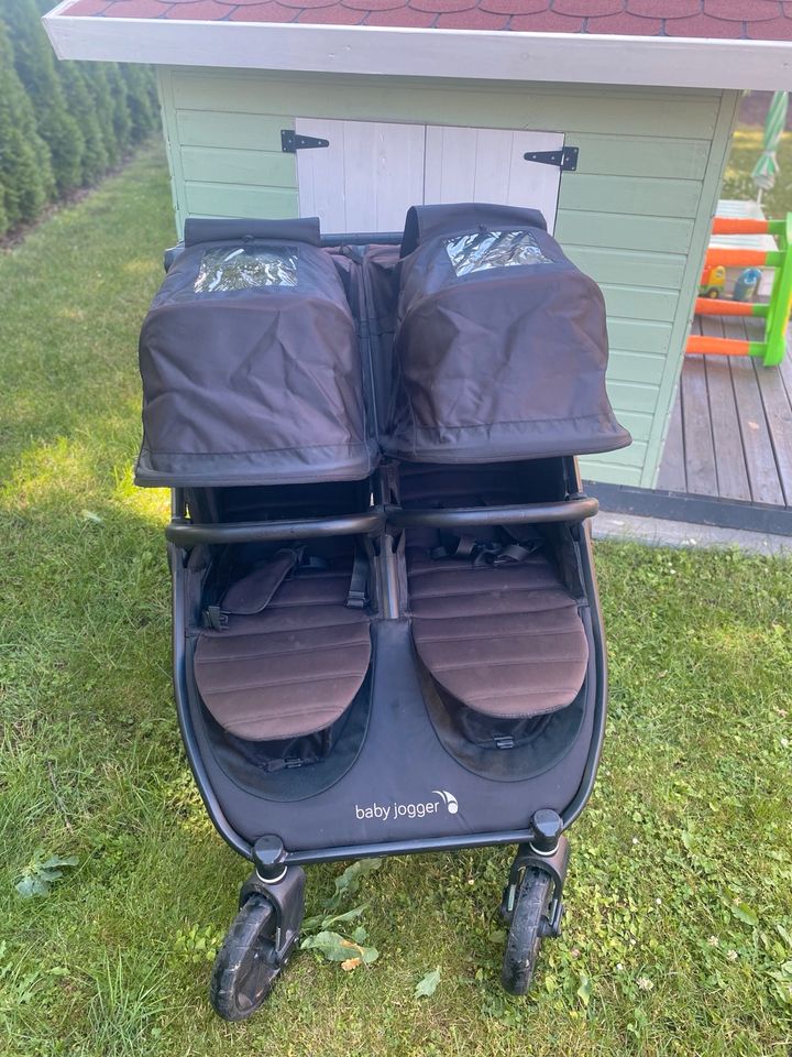 Zwillingswagen Kinderwagen Buggy Baby Jogger in Vetschau