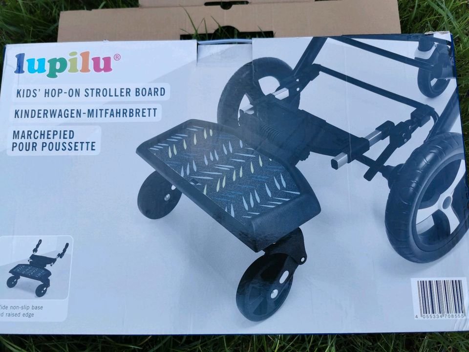 Mitfahrbrett, Board für Kinderwagen, neuwertig, Lupilu in Erfurt