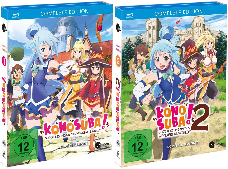 KonoSuba - Staffel 1-2 - Season 1-2 - Blu-Ray - NEU in Baden-Württemberg -  Bad Rappenau | eBay Kleinanzeigen ist jetzt Kleinanzeigen