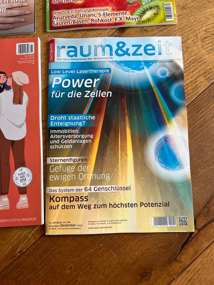 8 Zeitschriften - Deine Gesundheit - Raum & Zeit - Visionen in Eutin