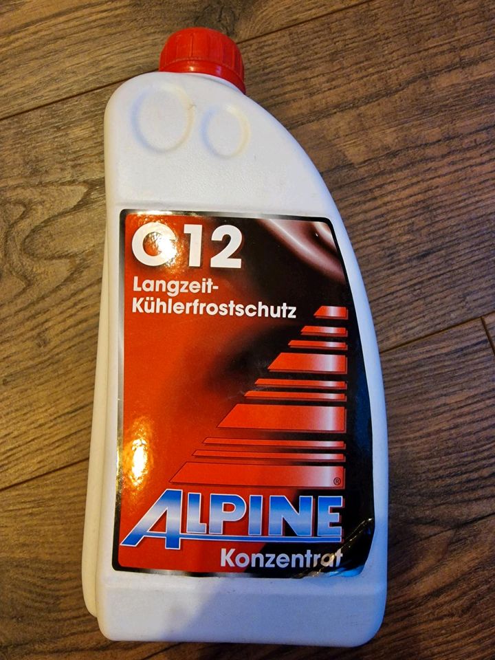ALPINE KÜHLERFROSTSCHUTZ C12 KONZENTRAT ROT 1,5L / Antifreeze passend für  VW G12