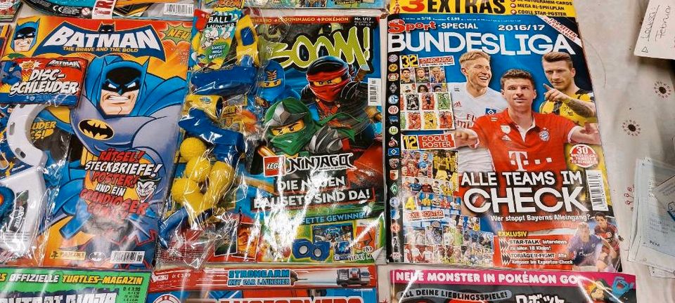 Zeitschriften Turtles Boom... 20 davon 6 mit Gimmick in Solingen