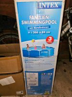 Intex Pool mit Metallrahmen Sandfilter etc. Niedersachsen - Reeßum Vorschau