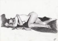 Weiblicher Akt nach Edward Weston (2), Zeichnung, Erotik Berlin - Reinickendorf Vorschau