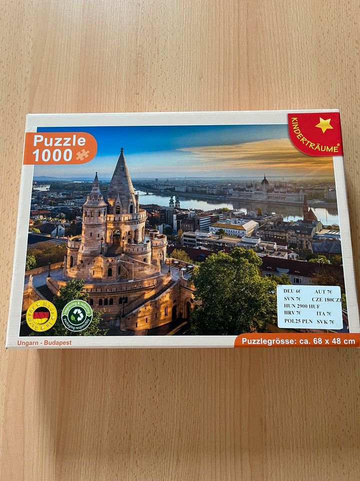 1000 er Puzzel Ungarn - Budapest in Berlin