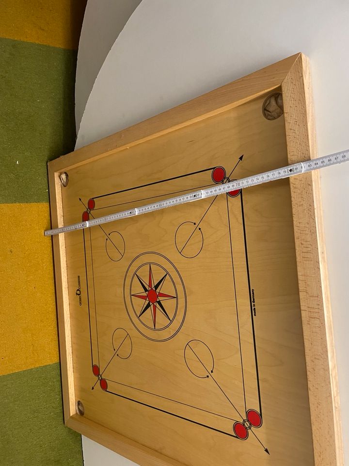 Carromspiel, Karrom Brett, Carrom 80cm in Wunstorf