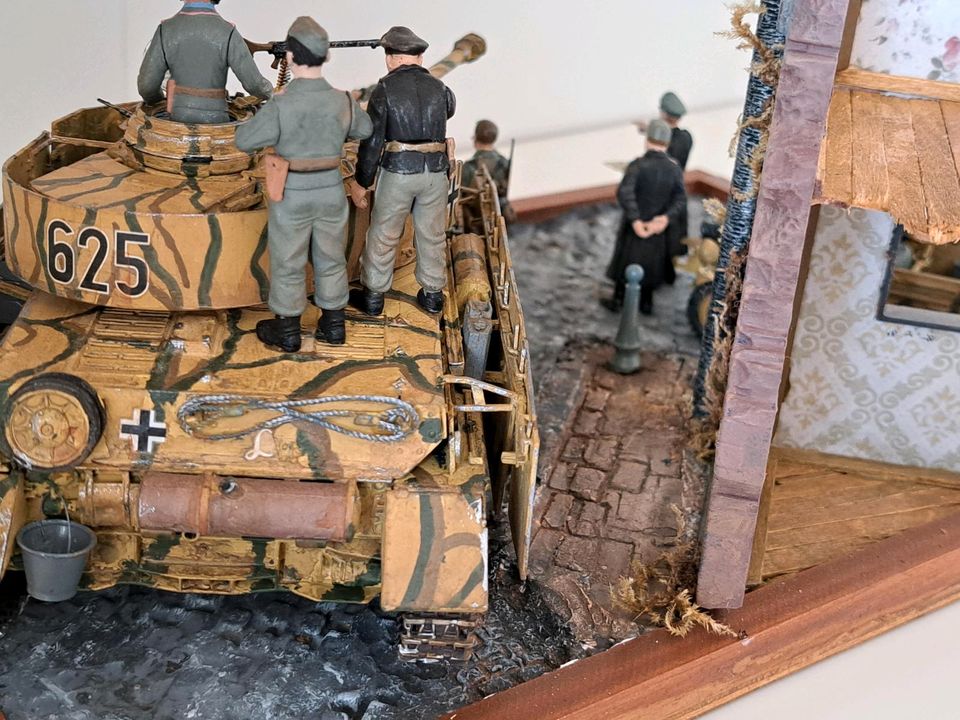 Diorama 1:35, Normandie 1944,  2.Weltkrieg in Aschaffenburg