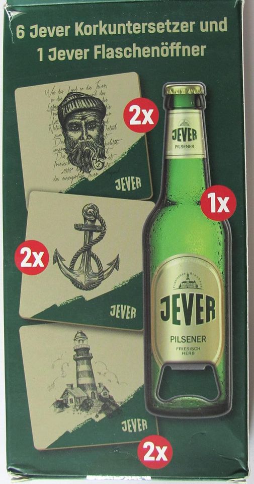 Jever Brauerei - 6 Korkuntersetzer & 1 Flaschenöffner in Sachsen -  Eilenburg | eBay Kleinanzeigen ist jetzt Kleinanzeigen