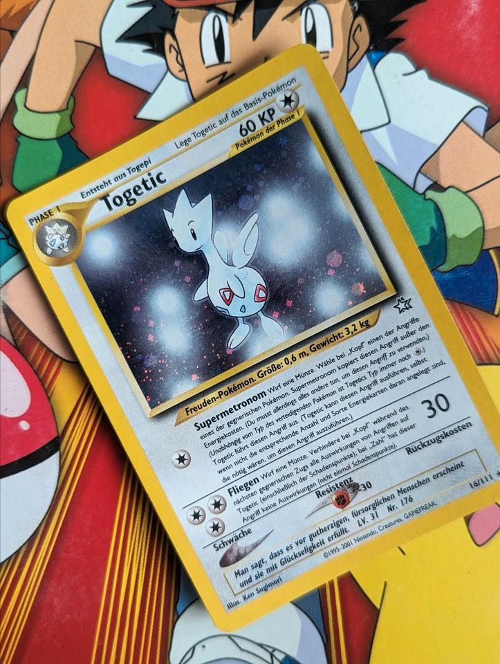 Pokémon Karte Togetic Holo Rare Karten Sammlung Pokemon Deutsch in Duisburg