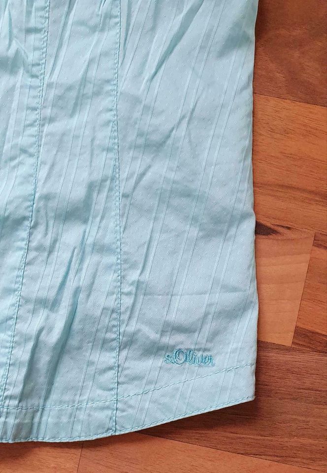 s.Oliver Bluse hellblau/mint, Größe 34 XS, TOP in Murr Württemberg