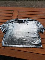 kurzes Shirt, Silber, Gr S, H&M Mecklenburg-Vorpommern - Neu Kaliß Vorschau