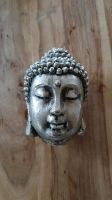 Buddha Kopf in Silber metallic Bayern - Halfing Vorschau