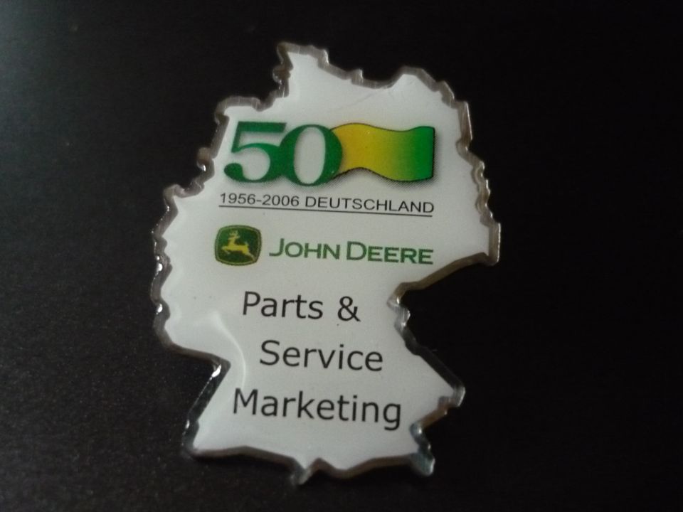 John Deere 50 Jahre in Deutschland Pin in Priesendorf