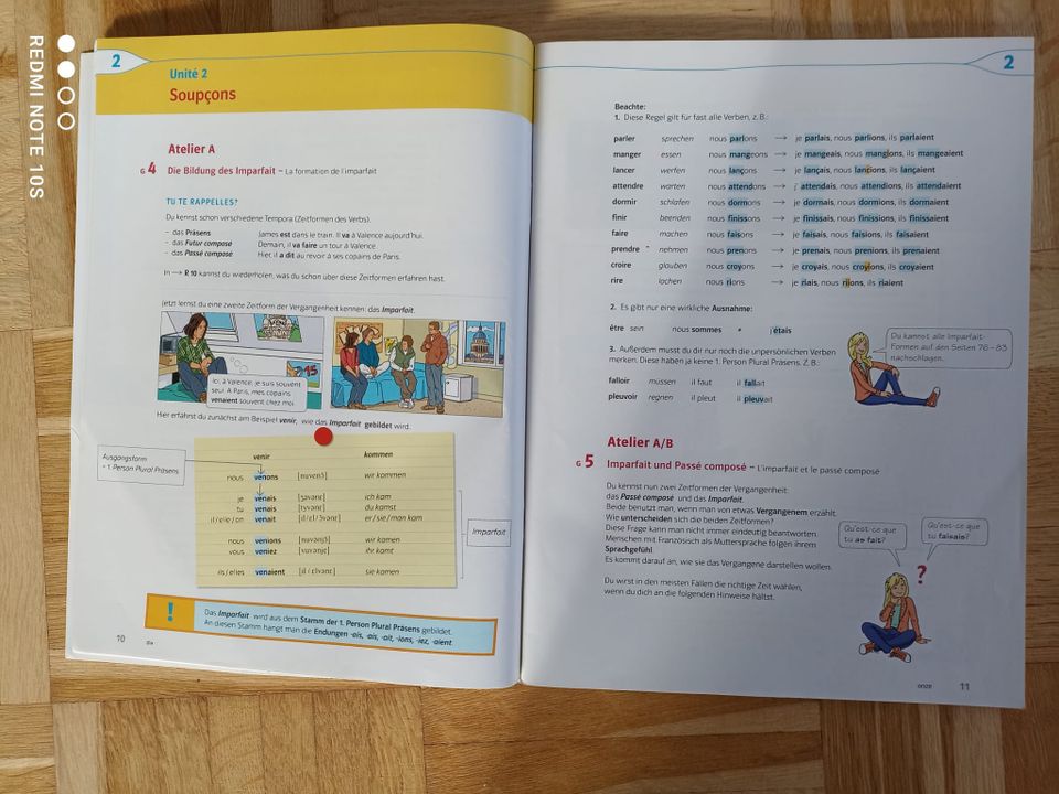 Dècouvertes 3 -Sèrie jaune Grammatisches Beiheft Klett Buch in Rastede