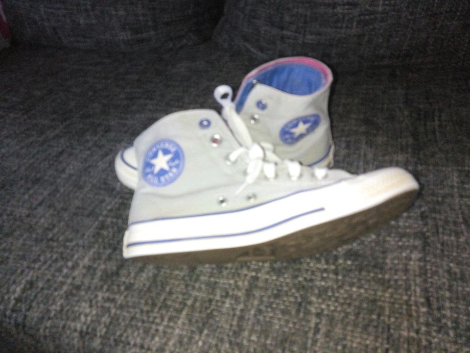 Graue Converse All Star in gr. 37,5 in Leipzig