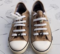 Mustang Sneaker 36 Frühling Sommer beige/braun Schuh Rheinland-Pfalz - Hamm am Rhein Vorschau