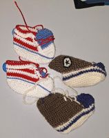 Strickschuhe, Babyschuhe gr. 50/56 ,Babykleidung Niedersachsen - Hohnhorst Vorschau