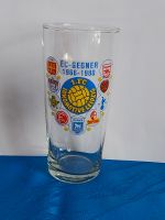 Bierglas 1.FC Lockemotive Leipzig EC-Gegner DDR Sachsen-Anhalt - Schkopau Vorschau