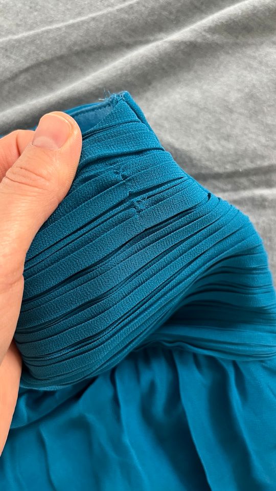 Abendkleid luftiges Kleid blau grün Glamourous 38 10 M in Dissen am Teutoburger Wald