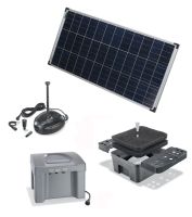 80 Watt Solarpumpe Filter Pumpe Akku Gartenteich Teich Bachlauf Nordrhein-Westfalen - Emsdetten Vorschau