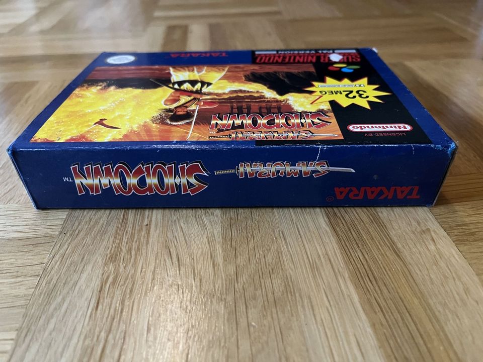 Samurai Shodown SNES OVP CIB Super Nintendo in Bad Rothenfelde