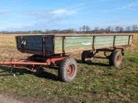 2x Gummiwagen Traktor Anhänger Wagen Knies kein Kipper 4,4t Niedersachsen - Haren (Ems) Vorschau