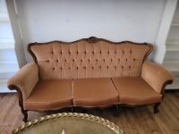 Altes Sofa in Cognac braun Couch Chesterfield Saarland - Merzig Vorschau
