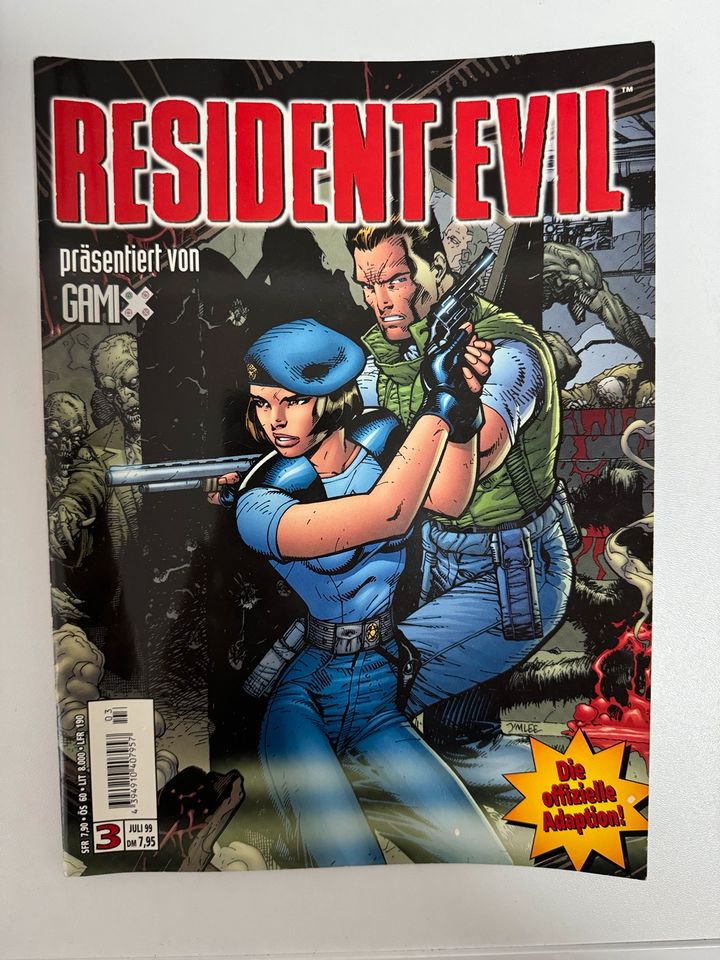 Resident Evil #3 - Spawn #54 - X-Men #21 in Lotte