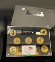 Wall Street Collection, 2022, 7 x OZ, 999er Silber Goldauflage Nordrhein-Westfalen - Nettetal Vorschau