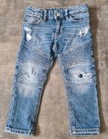 H&M Biker Jeans Risse Gr. 98 Bayern - Illertissen Vorschau