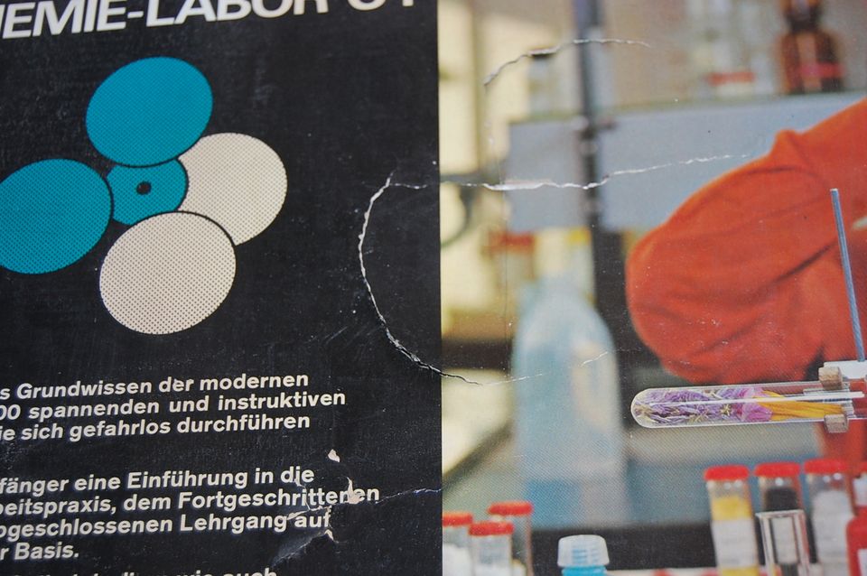 Kosmos Chemielabor c1 unvollständig gebraucht 1972 in Wiesbaden