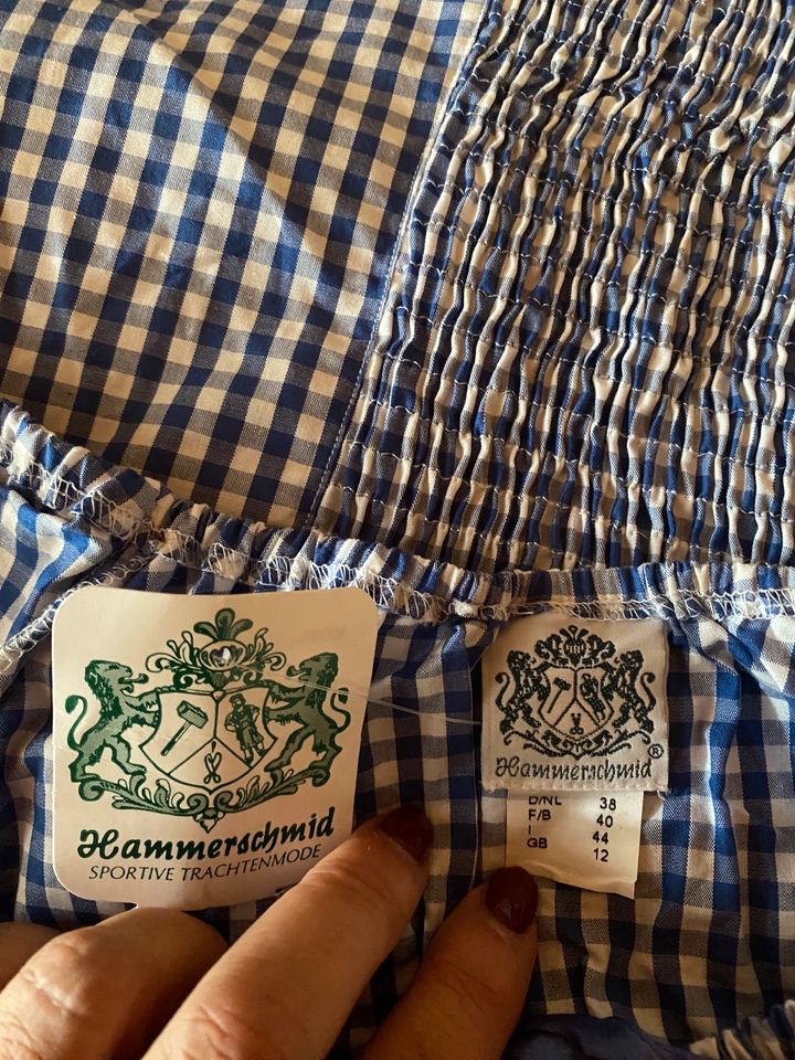 Neu HAMMERSCHMID Dirndl-/Trachtenbluse Gr. 38 mit Etikett in Büdingen