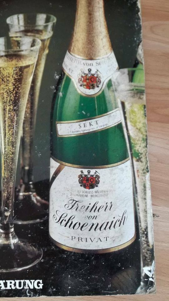 Reklametafel, Nostalgie, Freiherr v. Schönaich. Werbung. Vintage in Bayern  - Osterzell | eBay Kleinanzeigen ist jetzt Kleinanzeigen