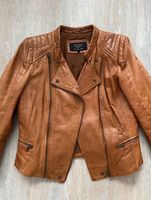 Zara echtes Leder Lederjacke Bikerjacke Echtleder Blazer Jacke M Berlin - Spandau Vorschau