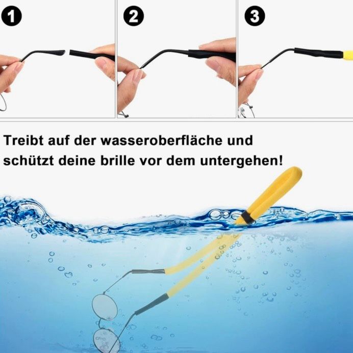 6er Set Sonnenbrillenband für Wassersport in Magdeburg