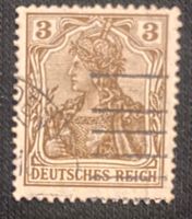 Briefmarke Deutsches Reich 3 Pfennig Aachen - Aachen-Mitte Vorschau