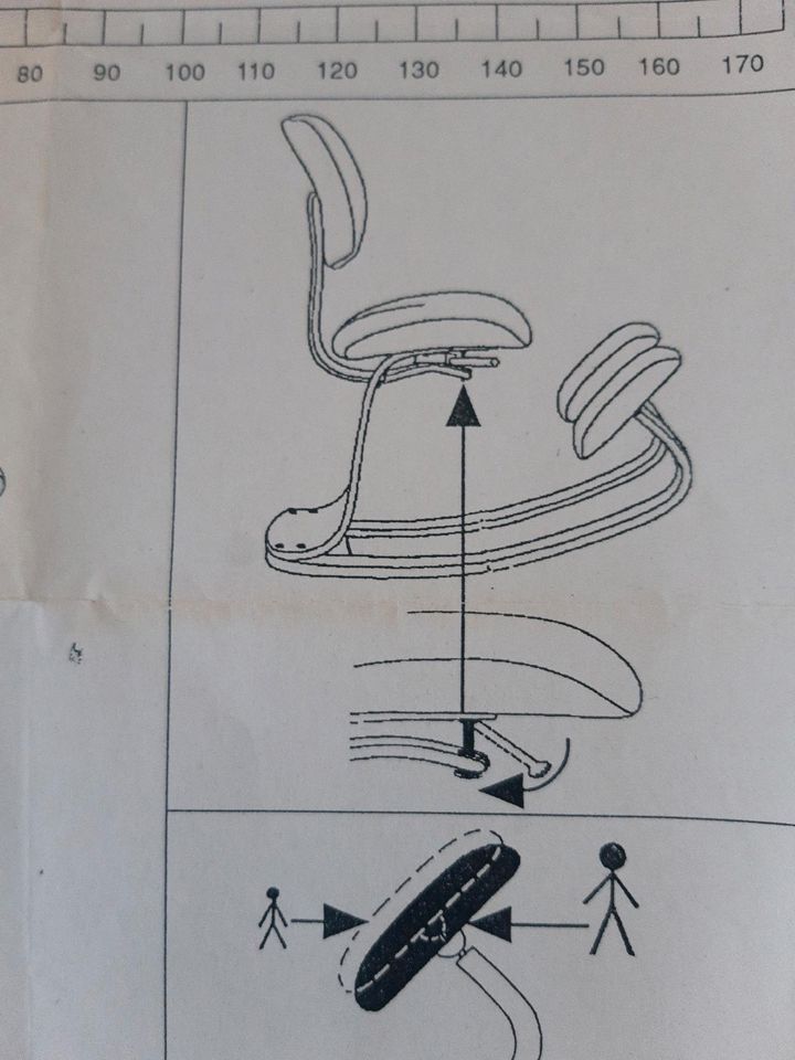 Stokke Oposit Balans Stuhl in Hohenstein