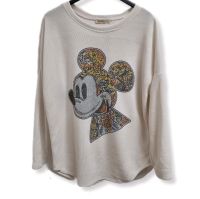 Mickey Mouse Glitzer Cord Pullover Größe 36-42 Nordrhein-Westfalen - Grefrath Vorschau