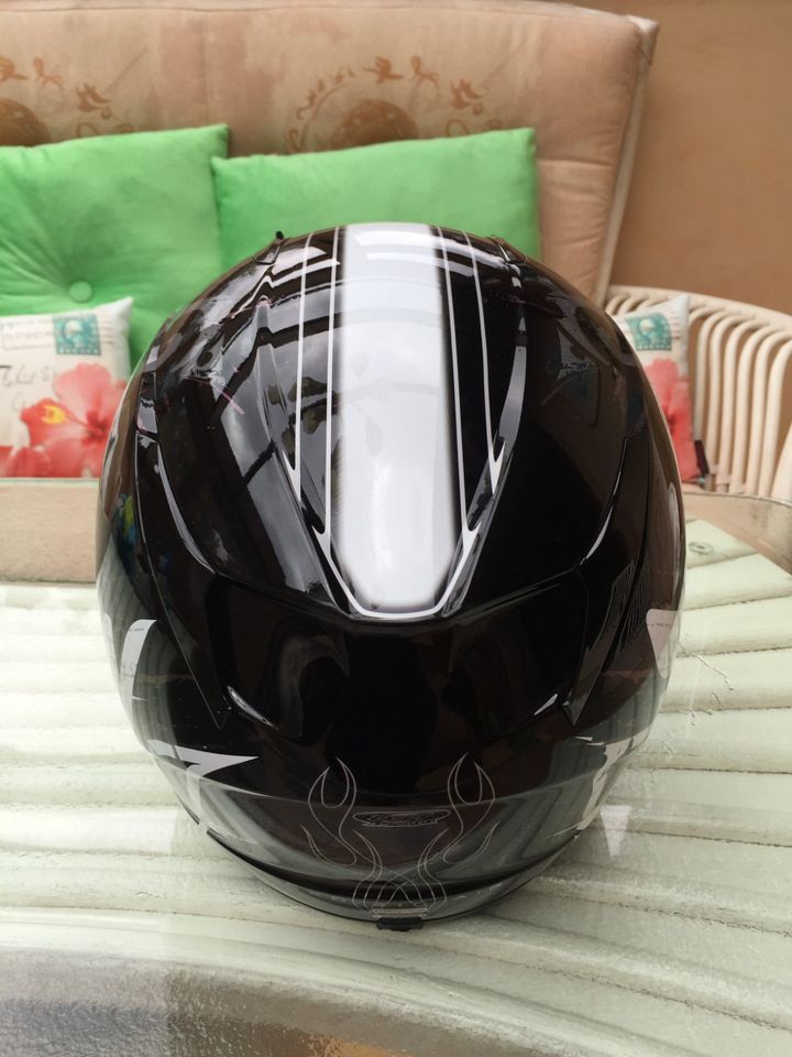 Scorpion EXO-410 Air Sprinter Motorrad Helm verspiegeltes Visier in Amberg